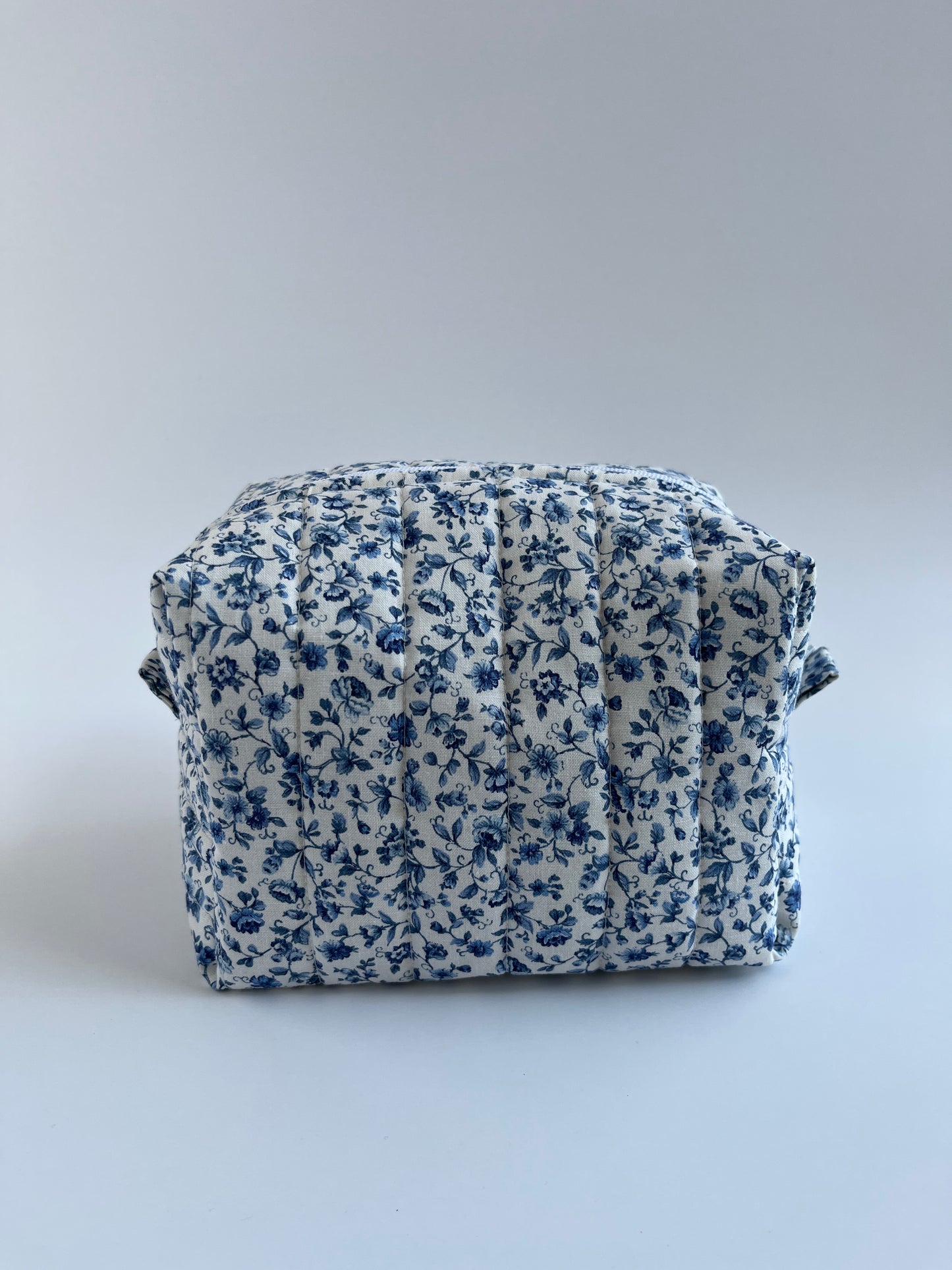 Makeup Bag Blue Floral